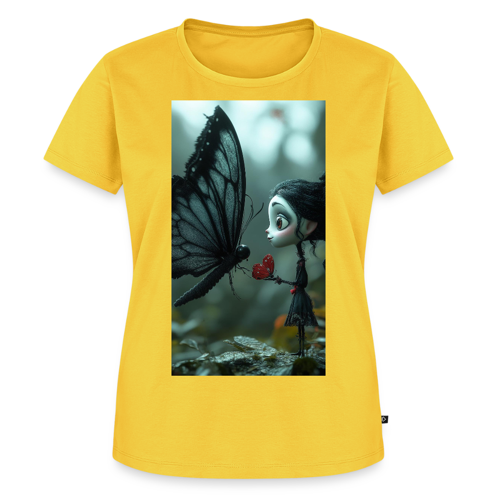 Mut für einen Moment | Frauen Premium T-Shirt - Gelb