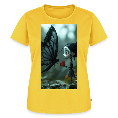 Mut für einen Moment | Frauen Premium T-Shirt - Gelb