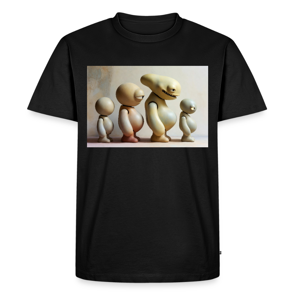 So wachsen wir also | Männer Premium T-Shirt - Schwarz