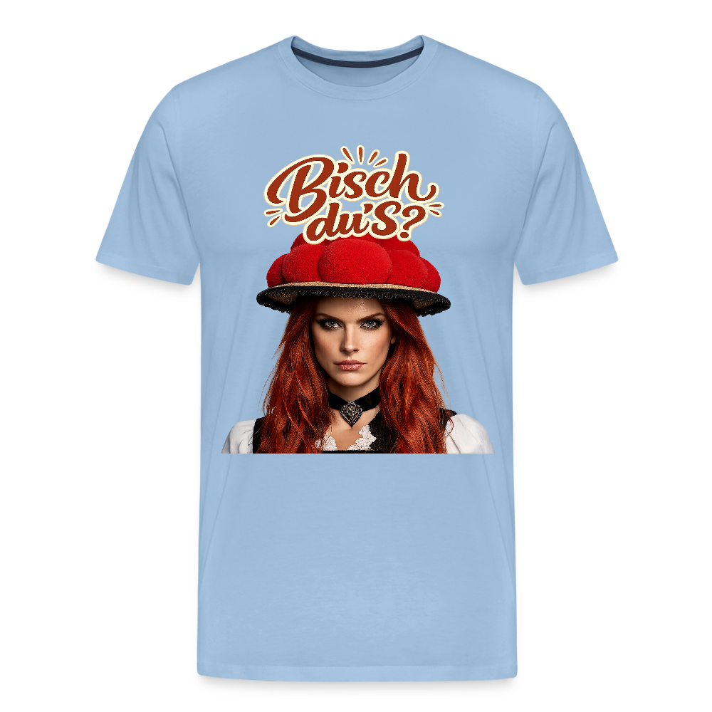 Bisch du’s? – Schwarzwaldmädel | Männer Premium T-Shirt - Sky
