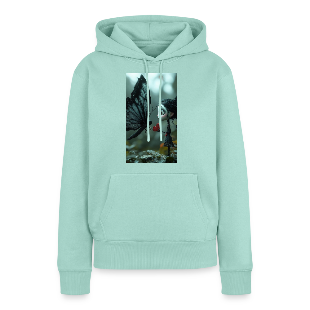 Mut für einen Moment | Frauen Premium Hoodie - Mint 