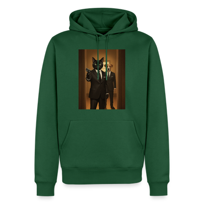 Krümel – Say Meow Again | Männer Premium Hoodie - Flaschengrün
