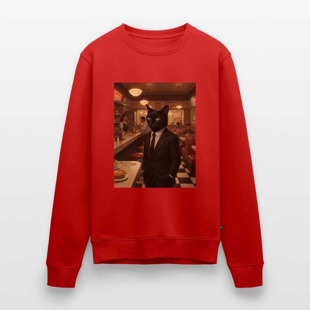 Krümel – Royale mit Pfote |  Männer Premium Pullover - Rot