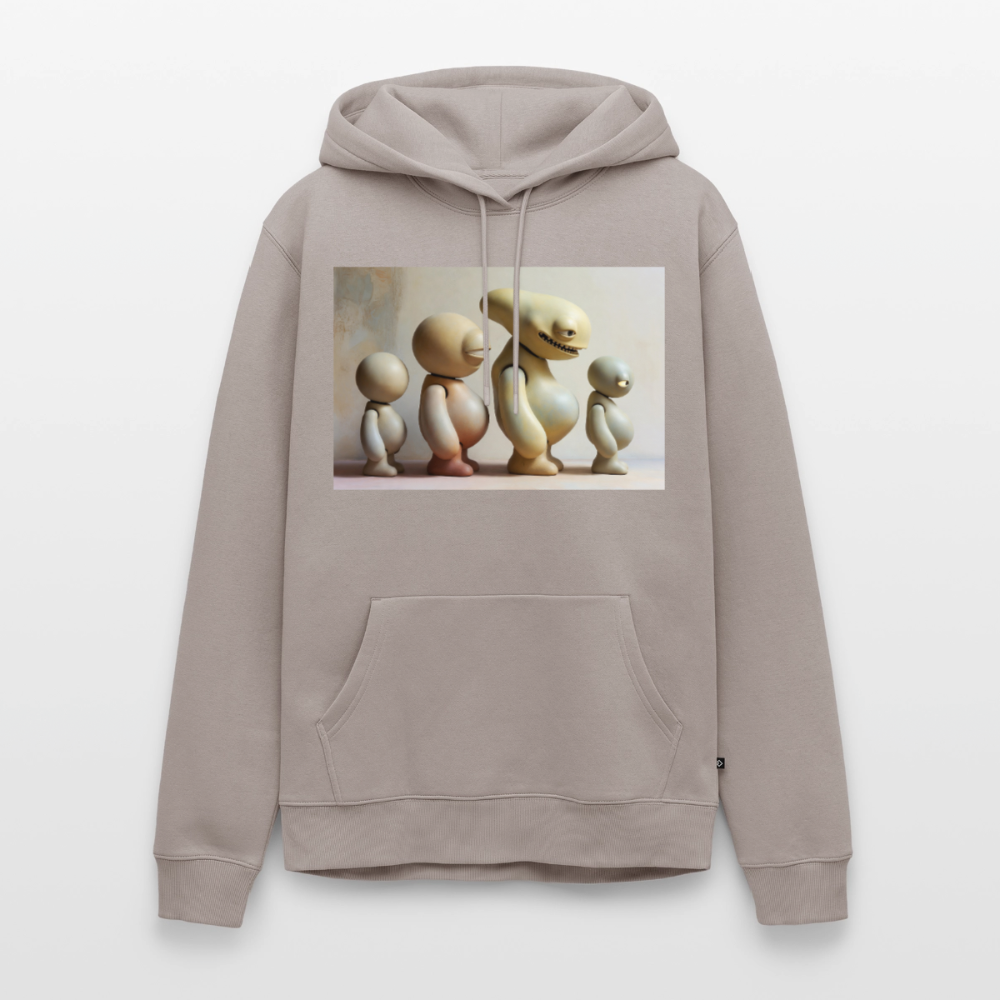 So wachsen wir also | Männer Premium Hoodie - Taupe