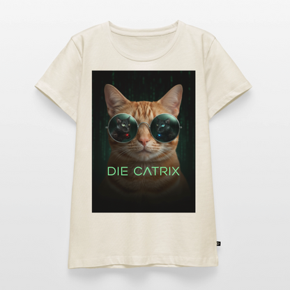 Die Catrix – Krümel erwacht | Frauen Premium T-Shirt - Naturweiß