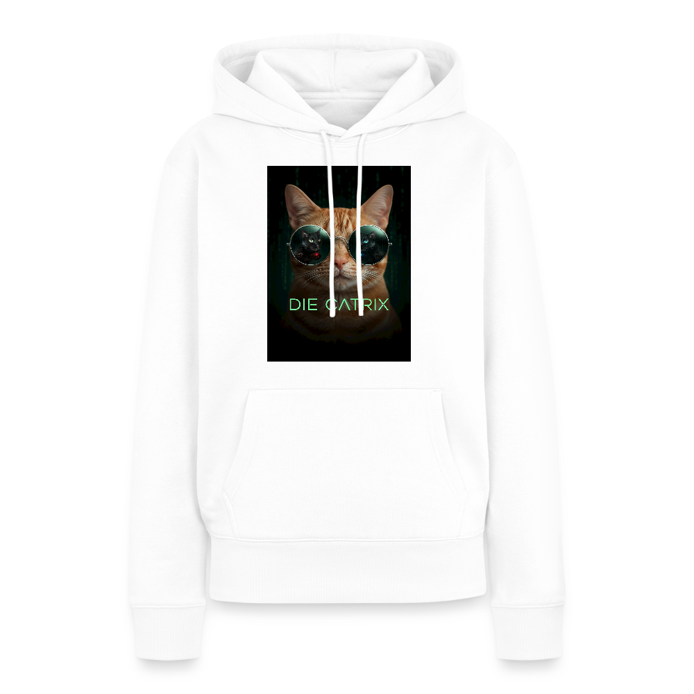 Die Catrix – Krümel erwacht | Frauen Premium Hoodie - Weiß