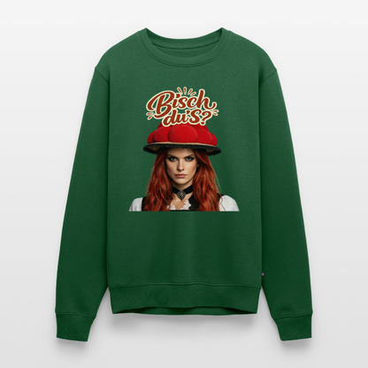 Bisch du’s? – Schwarzwaldmädel |  Männer Premium Pullover - Flaschengrün