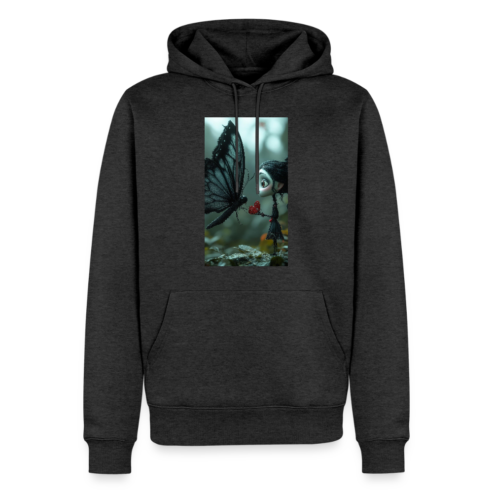 Mut für einen Moment | Männer Premium Hoodie - Anthrazit meliert