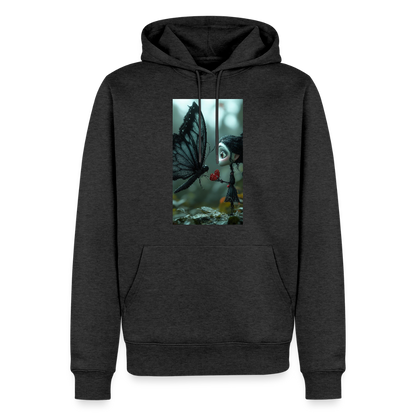 Mut für einen Moment | Männer Premium Hoodie - Anthrazit meliert