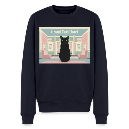 Grand Hotel Krümel |  Männer Premium Pullover - Navy