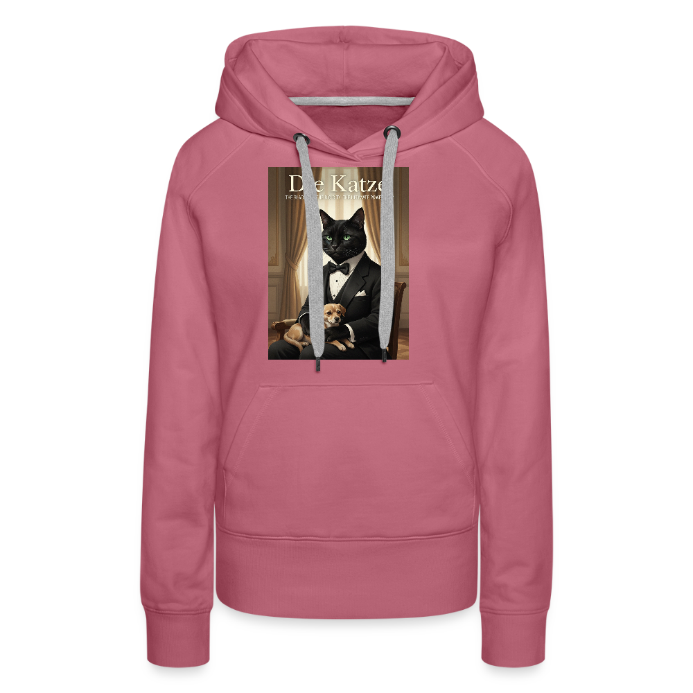 Die Katze – Krümel regelt das | Frauen Premium Hoodie - Malve