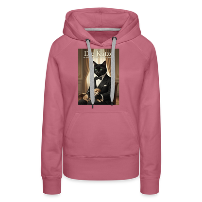 Die Katze – Krümel regelt das | Frauen Premium Hoodie - Malve