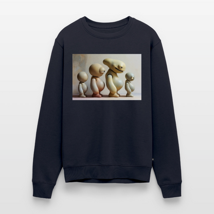 So wachsen wir also |  Männer Premium Pullover - Navy