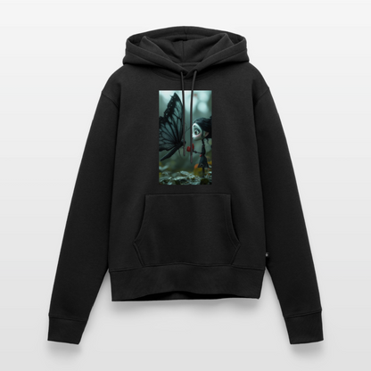 Mut für einen Moment | Frauen Premium Hoodie - Schwarz