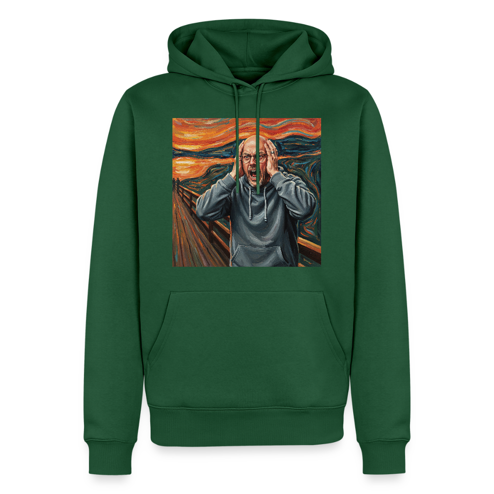Der Schrei… wenn es wirklich reicht | Männer Premium Hoodie - Flaschengrün