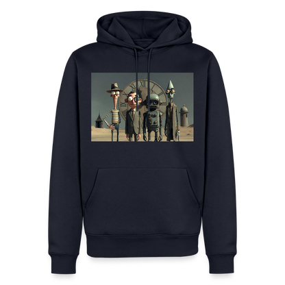 Pünktlich zu spät – Die seltsame Gesellschaft | Männer Premium Hoodie - Navy