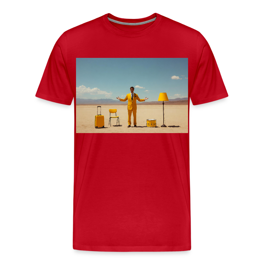 Alles im Griff (theoretisch) | Männer Premium T-Shirt - Rot