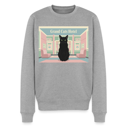 Grand Hotel Krümel |  Männer Premium Pullover - Grau meliert