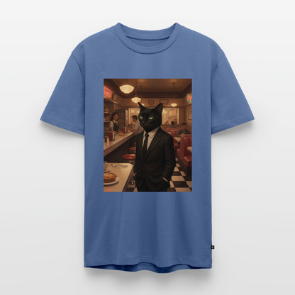 Krümel – Royale mit Pfote | Männer Premium T-Shirt - Taubenblau