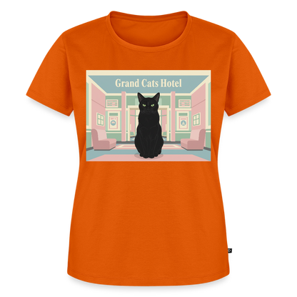 Grand Hotel Krümel | Frauen Premium T-Shirt - Orange 