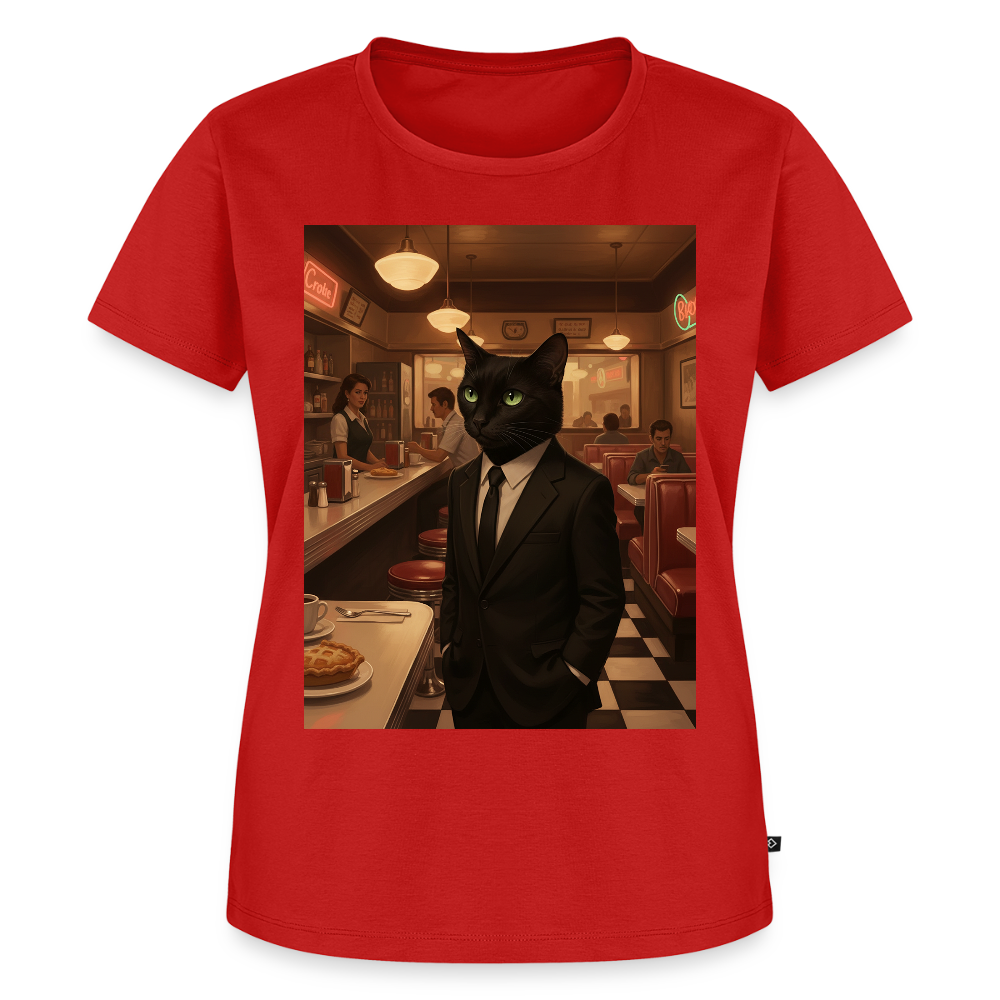 Krümel – Royale mit Pfote | Frauen Premium T-Shirt - Rot