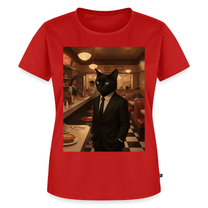 Krümel – Royale mit Pfote | Frauen Premium T-Shirt - Rot
