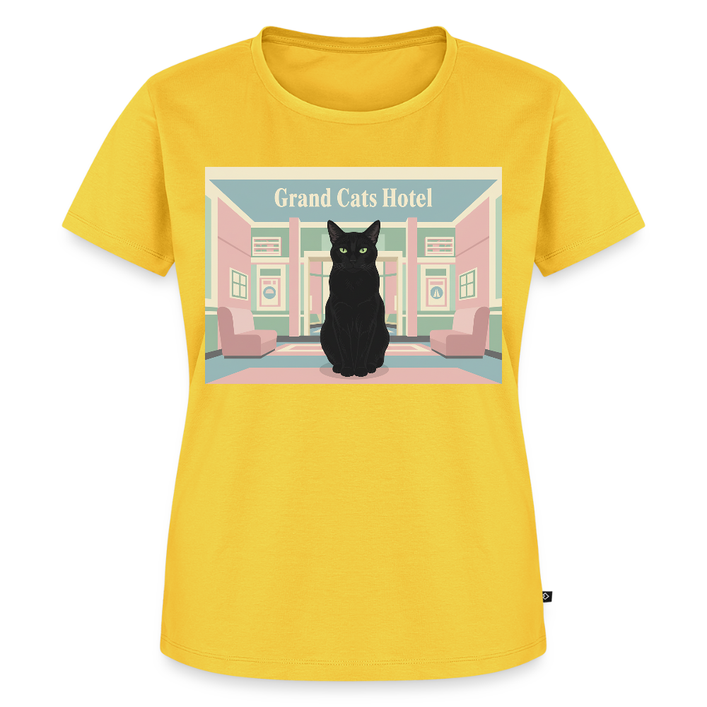 Grand Hotel Krümel | Frauen Premium T-Shirt - Gelb