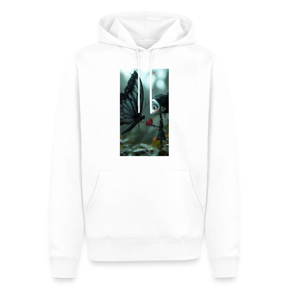 Mut für einen Moment | Männer Premium Hoodie - Weiß
