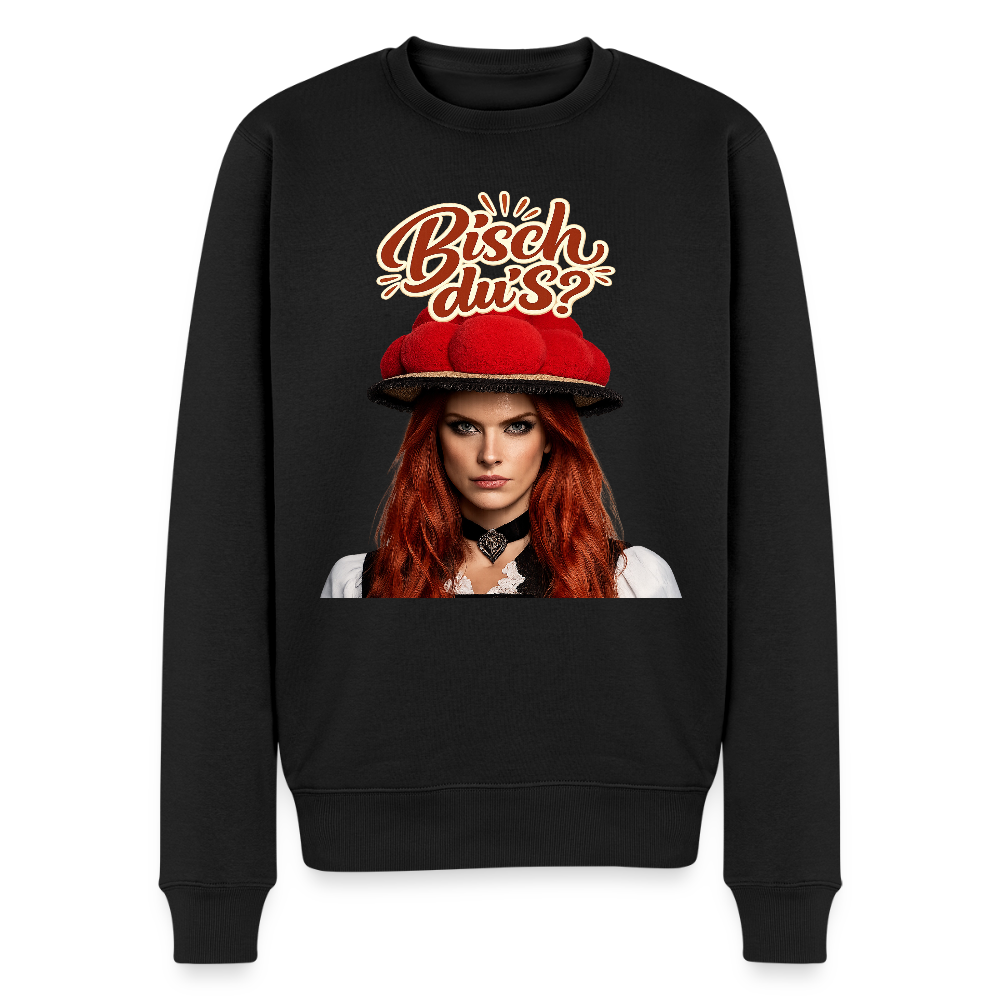 Bisch du’s? – Schwarzwaldmädel |  Männer Premium Pullover - Schwarz