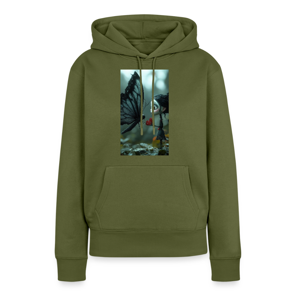 Mut für einen Moment | Frauen Premium Hoodie - Khaki
