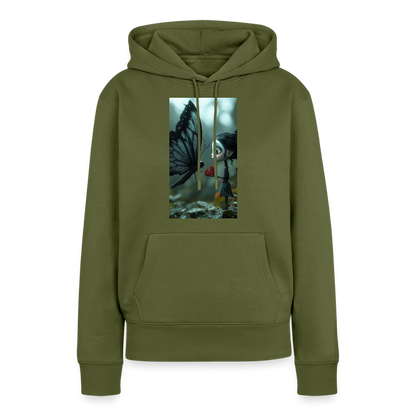 Mut für einen Moment | Frauen Premium Hoodie - Khaki