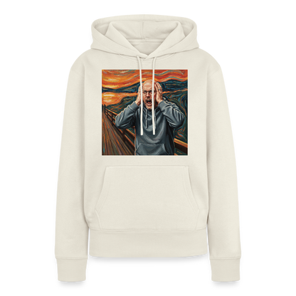 Der Schrei… wenn es wirklich reicht | Frauen Premium Hoodie - Naturweiß
