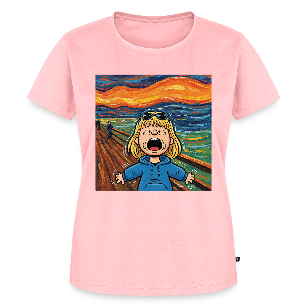 Der Schrei… manchmal bist du es selbst | Frauen Premium T-Shirt - Rosa