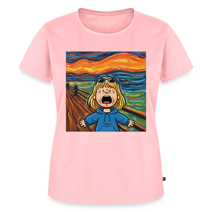 Der Schrei… manchmal bist du es selbst | Frauen Premium T-Shirt - Rosa