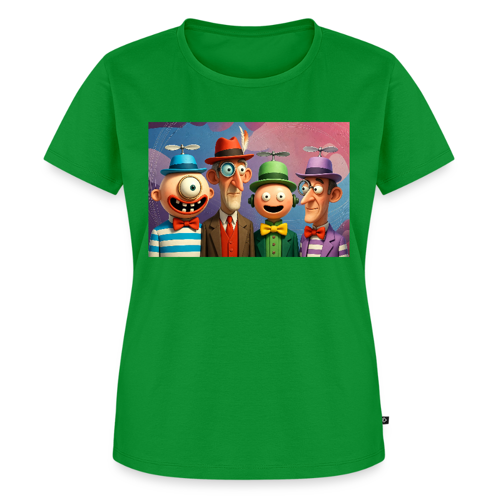 Gedankenkreise auf Hochtouren | Frauen Premium T-Shirt - Grün