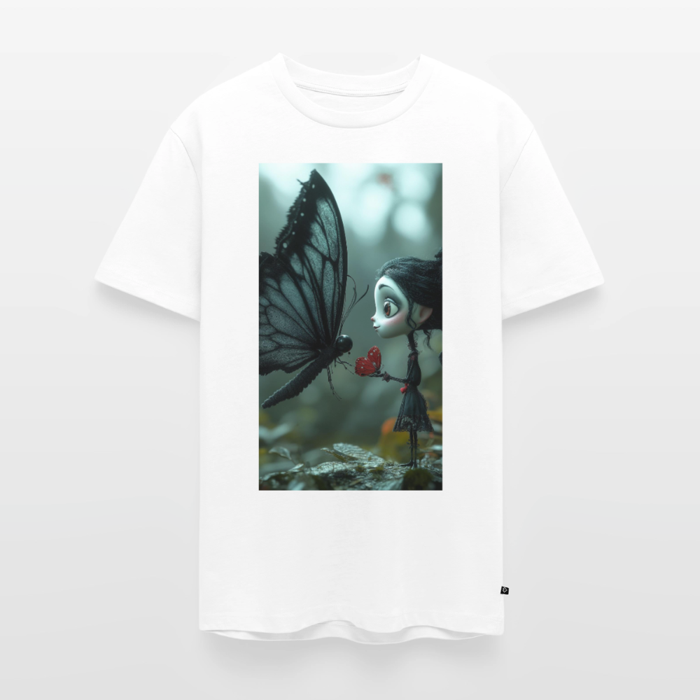 Mut für einen Moment | Männer Premium T-Shirt - Weiß