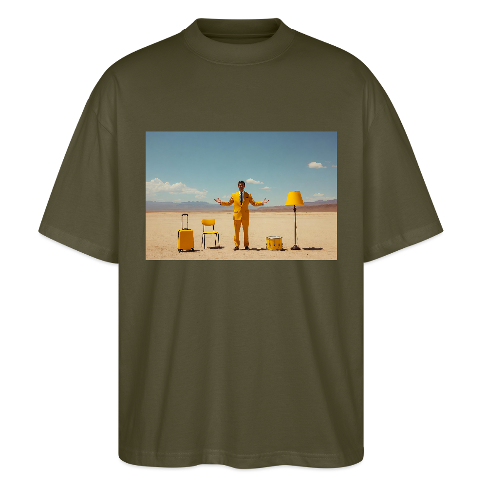 Alles im Griff (theoretisch) | Stanley/Stella Oversized Unisex Bio T-Shirt Blaster - Khaki