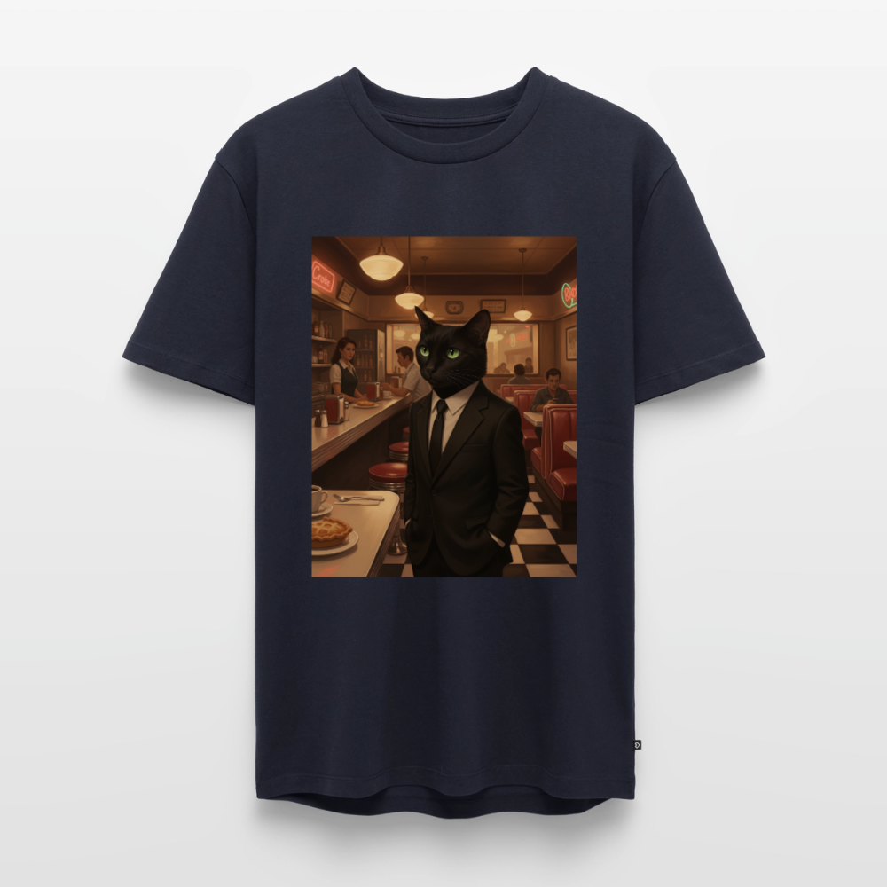 Krümel – Royale mit Pfote | Männer Premium T-Shirt - Navy