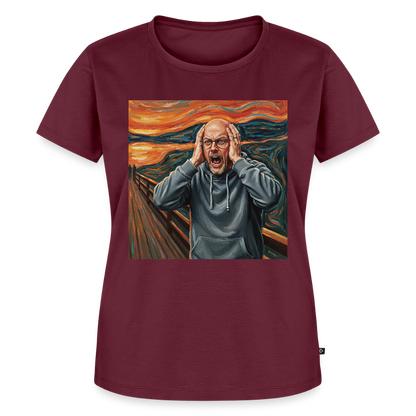 Der Schrei… wenn es wirklich reicht | Frauen Premium T-Shirt - Burgunderrot