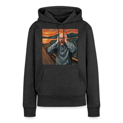 Der Schrei… wenn es wirklich reicht | Frauen Premium Hoodie - Anthrazit meliert