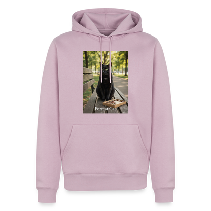 Forrest Cat – Krümel wartet | Männer Premium Hoodie - Altrosa