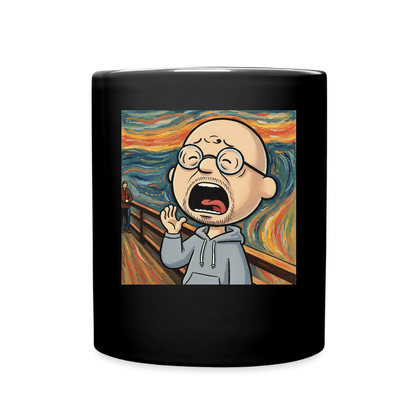 Der Schrei… aber heute bin ich dran | Tasse - Schwarz