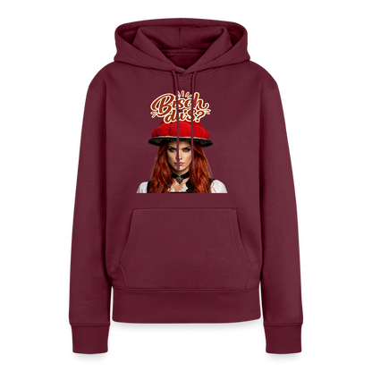 Bisch du’s? – Schwarzwaldmädel | Frauen Premium Hoodie - Burgunderrot