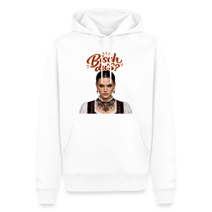 Schwarzwaldstolz – Sie weiß, wer sie isch | Männer Premium Hoodie - Weiß