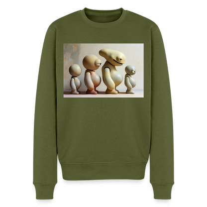 So wachsen wir also |  Männer Premium Pullover - Khaki