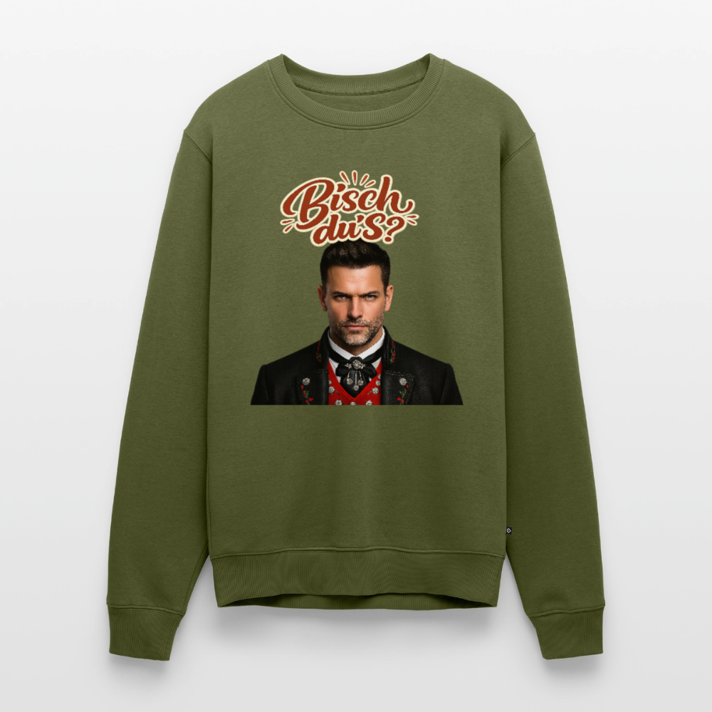 Bisch du’s? – Schwarzwaldkerl |  Männer Premium Pullover - Khaki