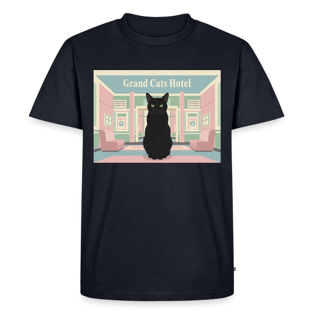 Grand Hotel Krümel | Männer Premium T-Shirt - Navy