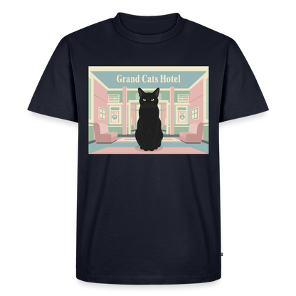 Grand Hotel Krümel | Männer Premium T-Shirt - Navy
