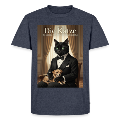 Die Katze – Krümel regelt das | Männer Premium T-Shirt - Jeansblau 