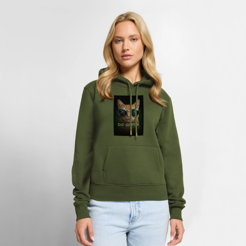 Die Catrix – Krümel erwacht | Frauen Premium Hoodie - Khaki